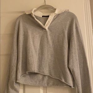 Cropped brandy Melville pull over